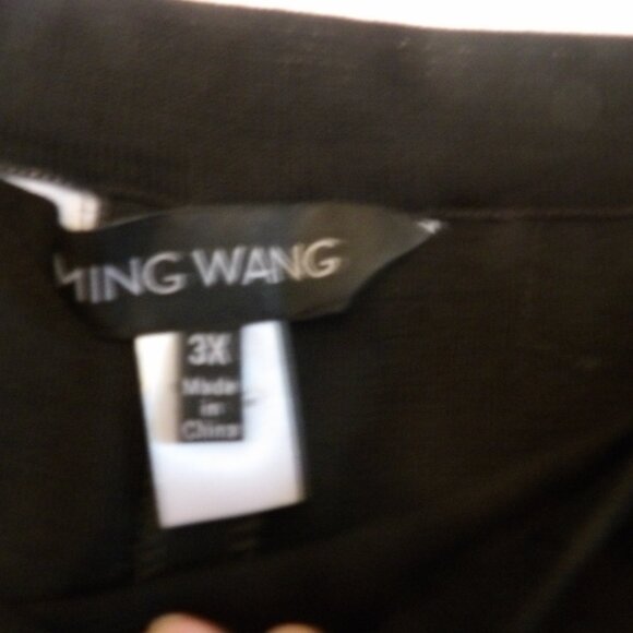 NWT Ming Wang Black Swing Skirt Sz 3X - Picture 5 of 6